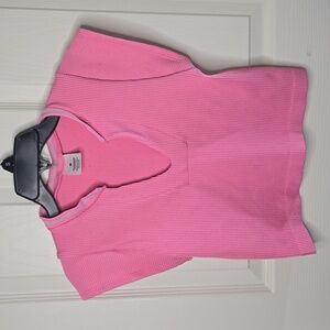 Pink Crop Top